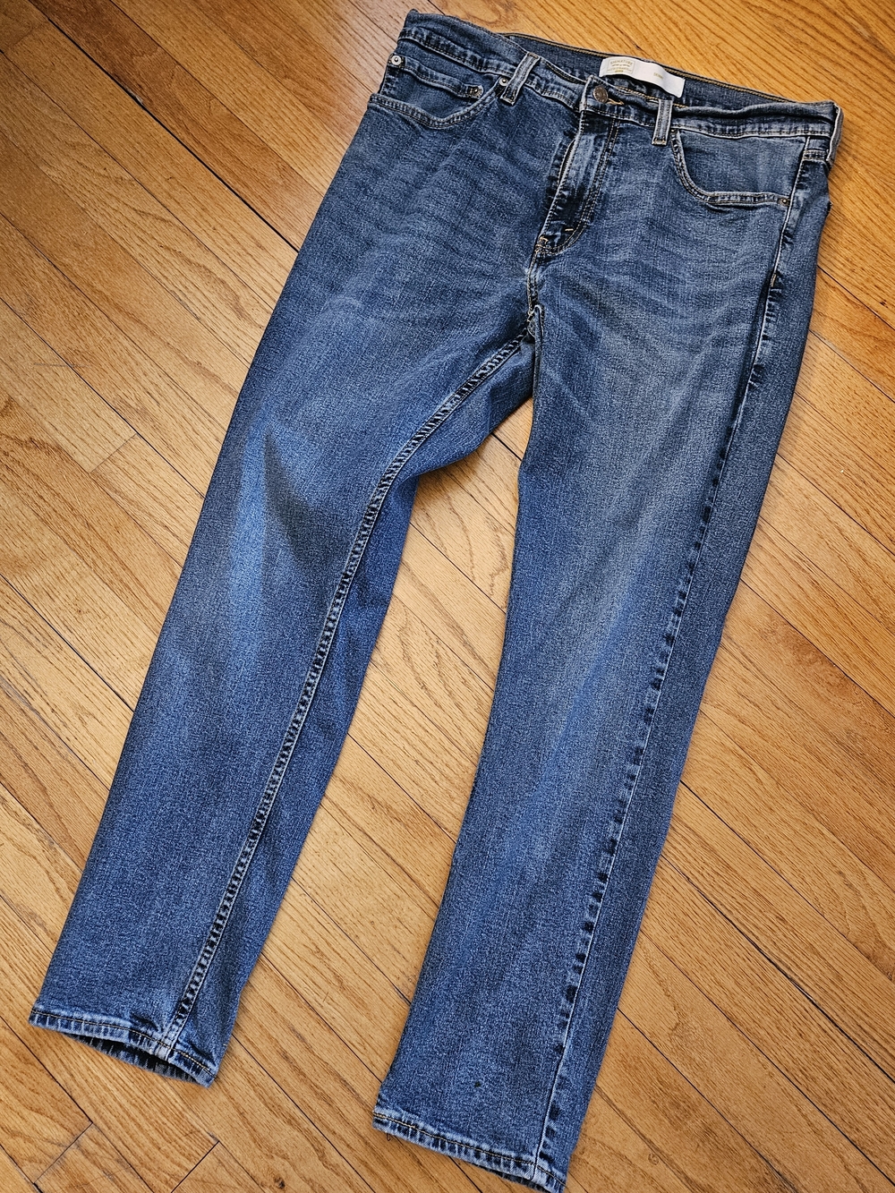 Classic Levi Strauss Men's Skinny Jeans Medium Wash 36x30
